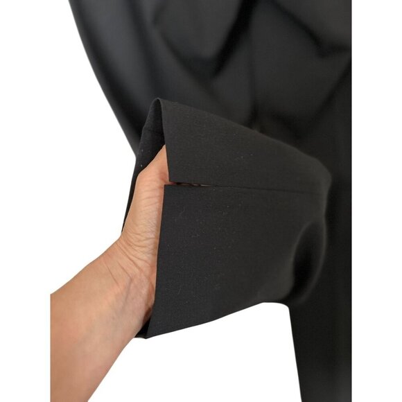 Lafayette 148 New York Bleecker Slim-Leg 10" Rise Pants - Black Size 6 $598 - Picture 6 of 8